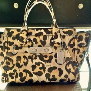 Coach Limited Edition Leopard Satchel